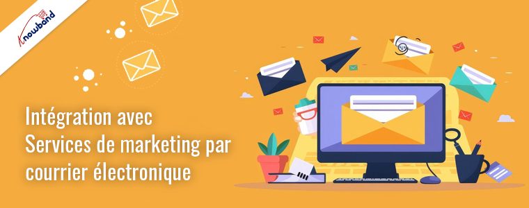 Intégration aux services de marketing par e-mail avec le plug-in contextuel d'abonnement aux e-mails WooCommerce de Knowband