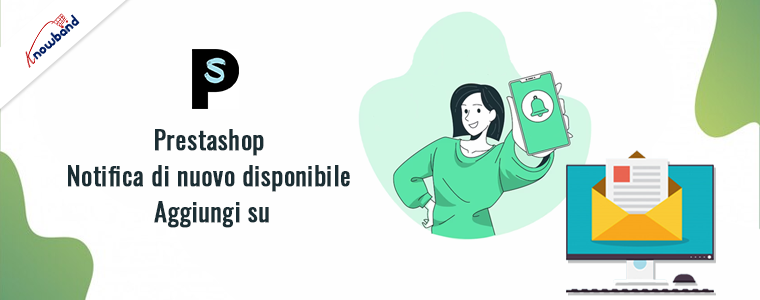 Prestashop di Knowband di nuovo disponibile nel componente aggiuntivo di notifica di magazzino