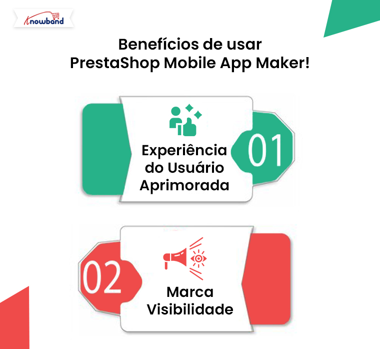 Benef&iacute;cios de usar o PrestaShop Mobile App Maker
