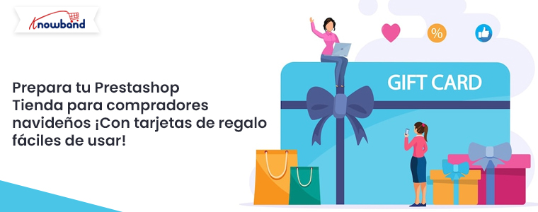Prepare su tienda Prestashop para los compradores navideños con tarjetas de regalo fáciles de usar