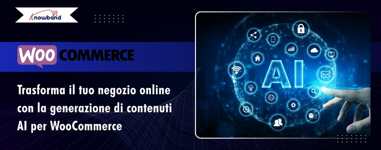 Panoramica del plugin Generatore di Contenuti AI per WooCommerce, che crea automaticamente contenuti di prodotto e tag meta SEO.