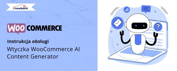 Interfejs wtyczki WooCommerce AI Content Generator pokazujący automatyczne generowanie treści