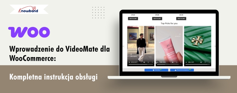 Widżet wideo osadzony na stronie produktu WooCommerce za pośrednictwem wtyczki Video Manager, prezentujący filmy związane z produktem.