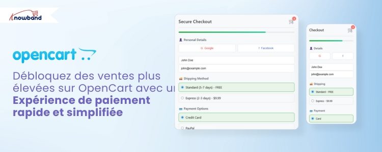 Augmentez vos ventes sur OpenCart avec une expérience de paiement rapide grâce au plugin Knowband One Page Checkout