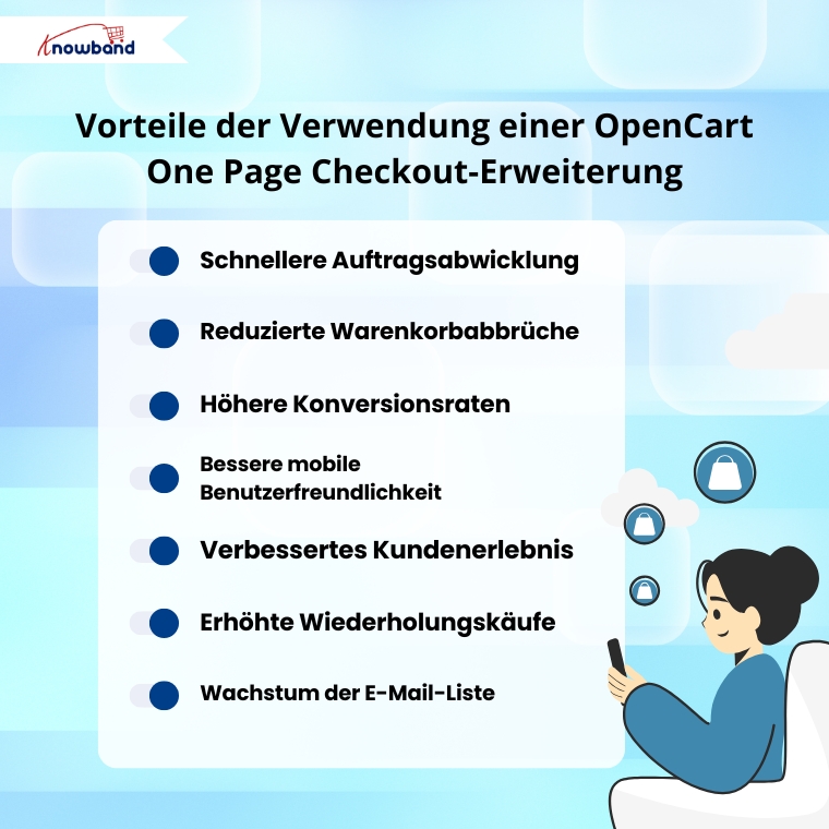 Vorteile des OpenCart One Page Checkout Plugins