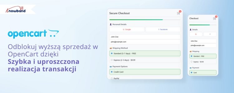 Zwiększ sprzedaż w OpenCart dzięki szybkiemu i uproszczonemu checkoutowi z wtyczką Knowband One Page Checkout