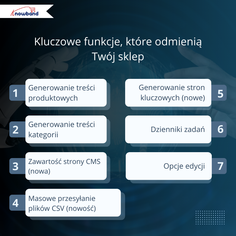Funkcje generatora treści AI PrestaShop, które przekształcają sklepy internetowe dzięki automatyzacji i tłumaczeniom