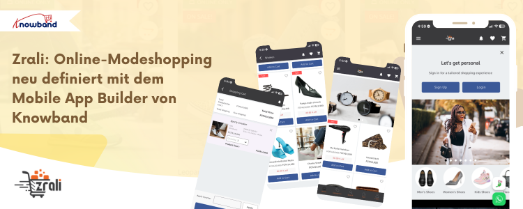 Zrali Mobile App transformiert den Online-Modeeinkauf