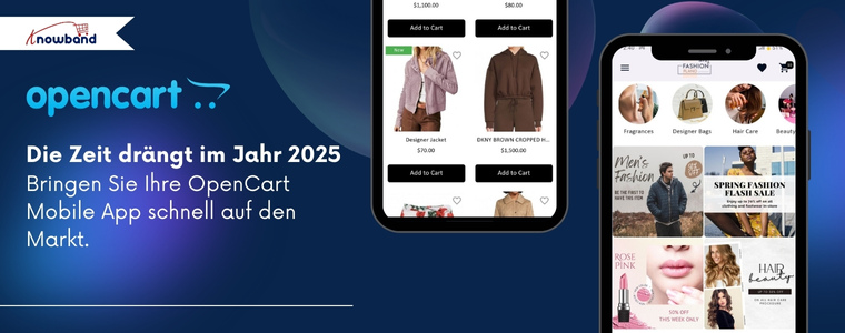 Dies ist das Titelbild des Blogs des OpenCart Mobile App Builders. Es verdeutlicht, wie wichtig es ist, vor 2026 eine mobile App zu veröffentlichen.