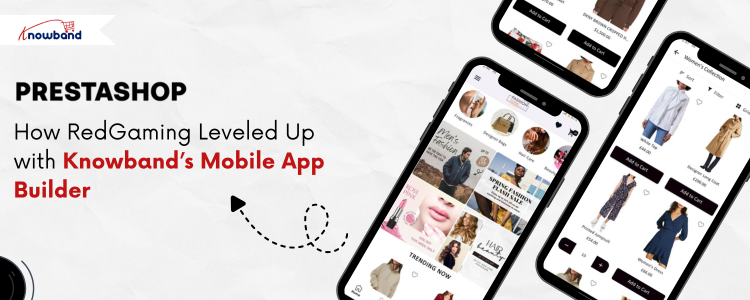 RedGaming success story showing how the brand improved its business performance using Knowband’s Mobile App Builder.