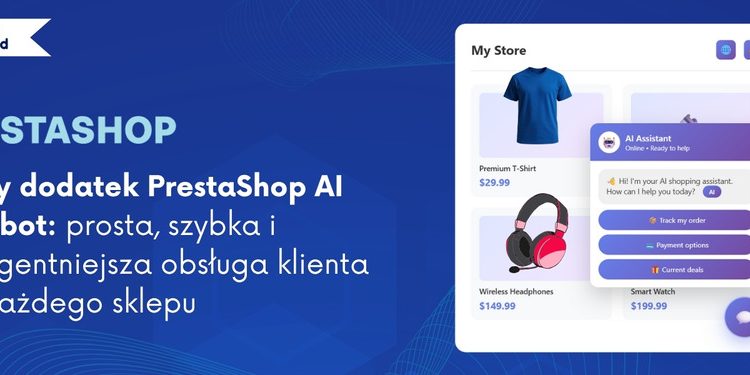 Dodatek PrestaShop AI Chatbot firmy Knowband oferuje natychmiastową obsługę klienta w sklepach e-commerce.