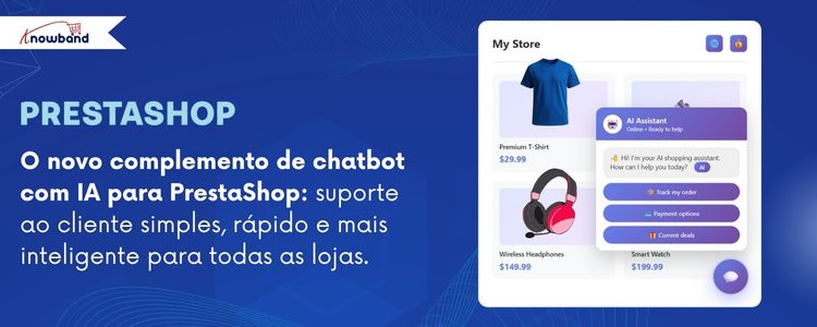 E você entenderá por que o Dodatek PrestaShop AI Chatbot da Knowband pode mudar a forma como os clientes interagem com a sua loja.