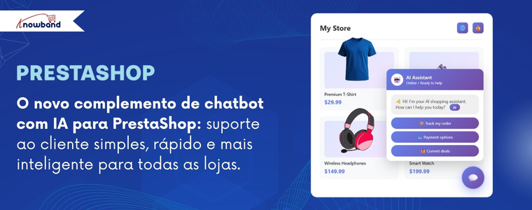 E você entenderá por que o Dodatek PrestaShop AI Chatbot da Knowband pode mudar a forma como os clientes interagem com a sua loja.