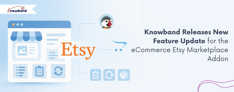 Knowband Etsy Marketplace Addon update showing return policy synchronization and updated Etsy authorization header