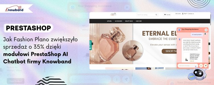 To studium przypadku pokazuje, jak sklep modowy wdrożył dodatek Knowband Prestashop AI Chatbot i zwiększył sprzedaż o 35%.
