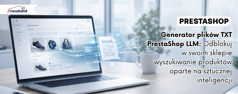 Generator plików LLMs TXT dla PrestaShop: Otrzymuj rekomendacje dzięki AI