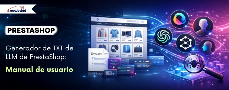 El Generador LLMs TXT para PrestaShop crea un archivo llms.txt para herramientas de IA como ChatGPT, DeepSeek, Gemini y muchas más, incluyendo productos, páginas, categorías e información de la empresa.