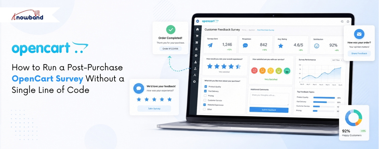 How to Run a Post-Purchase OpenCart Survey Without a Single Line of Code