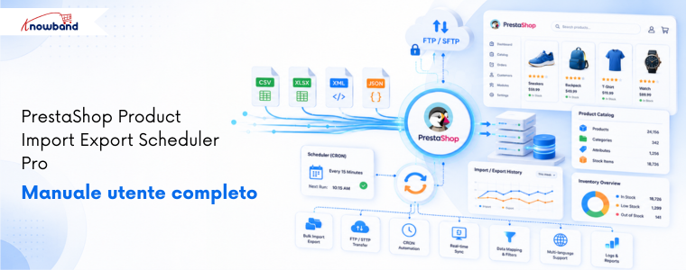 PrestaShop Product Import Export Scheduler Pro – Guida completa per l’utente