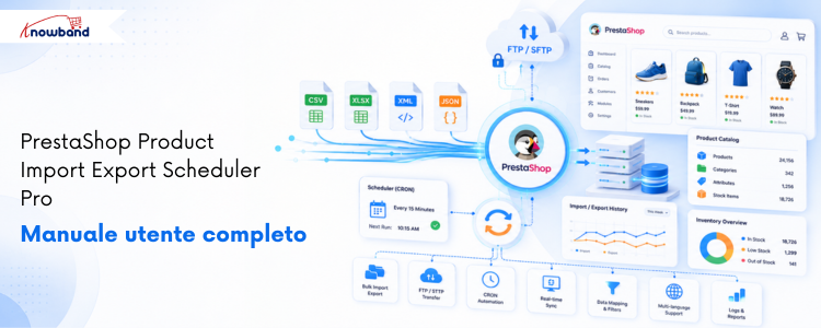 PrestaShop Import Export Scheduler Pro | Guida Utente