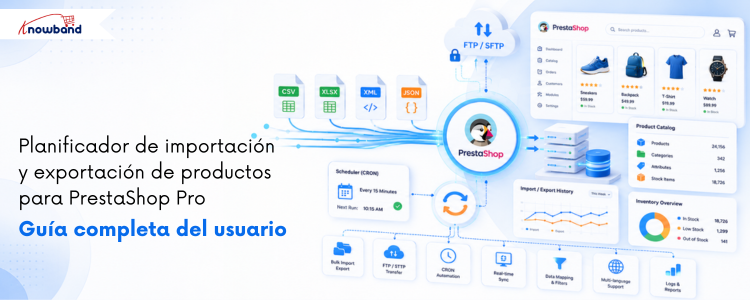 PrestaShop Import Export Scheduler Pro | Guía Usuario