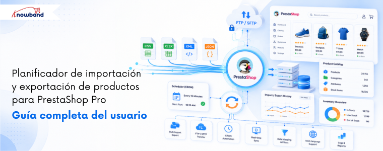 PrestaShop Import Export Scheduler Pro | Guía Usuario