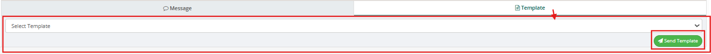 WhatsApp CRM backend interface settings