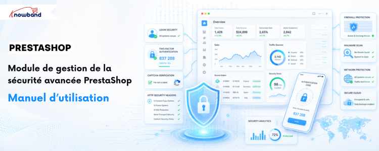 Manuel d'utilisation du module PrestaShop Advanced Security Manager de Knowband
