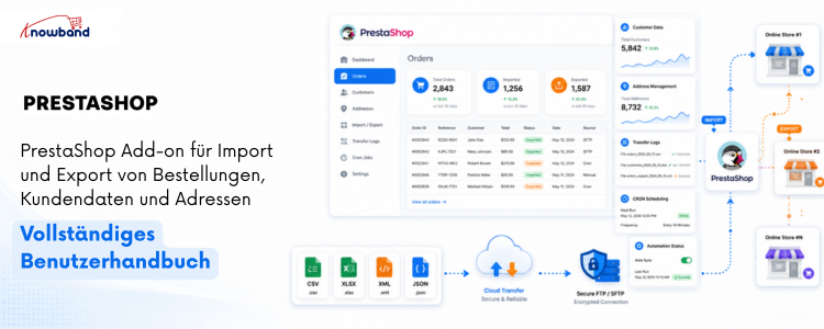 Benutzerhandbuch für das PrestaShop-Modul zur Massenmigration von Bestellungen, Kunden und Adressen
