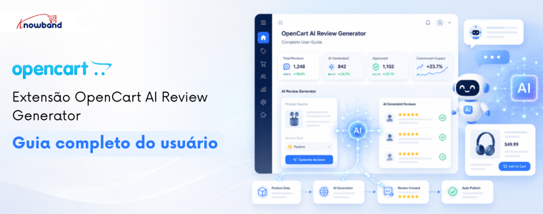 Extensão OpenCart AI Review Generator – Guia completo do usuário