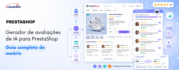 Módulo Gerador de Avaliações com IA para PrestaShop – Guia Completo do Usuário