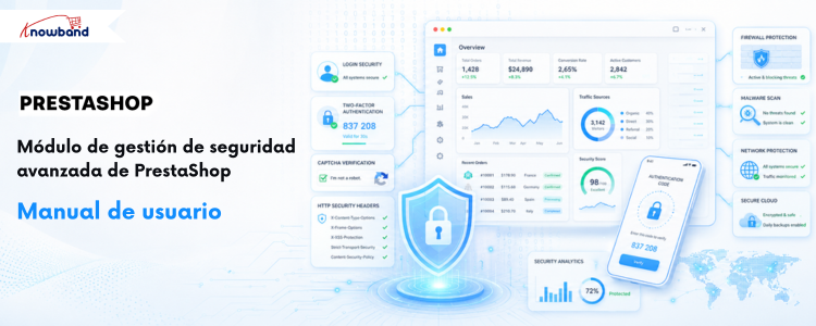 Manual de usuario del módulo PrestaShop Advanced Security Manager de Knowband