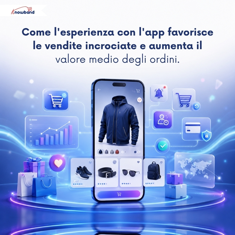 In che modo l'esperienza tramite app favorisce il cross-selling e aumenta il valore medio dell'ordine