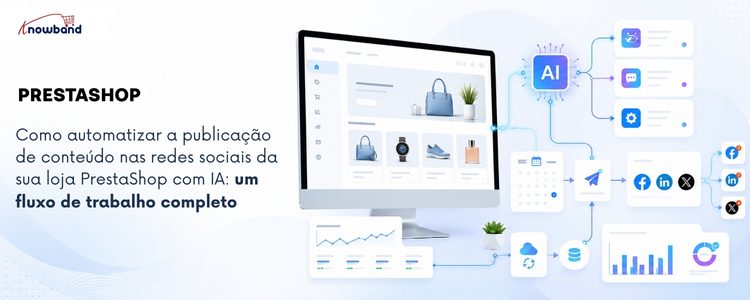 Módulo PrestaShop de Geração de Posts para Redes Sociais com IA: automatizando posts de produtos em diversas plataformas de redes sociais.