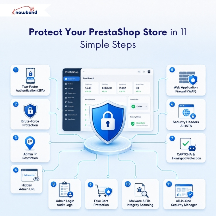 Protect Your PrestaShop Store in 11 Simple Steps