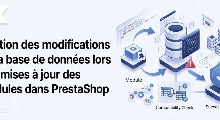 Gestion des modifications de base de données lors de la mise à jour de modules PrestaShop : maintenir la cohérence entre le code et le schéma