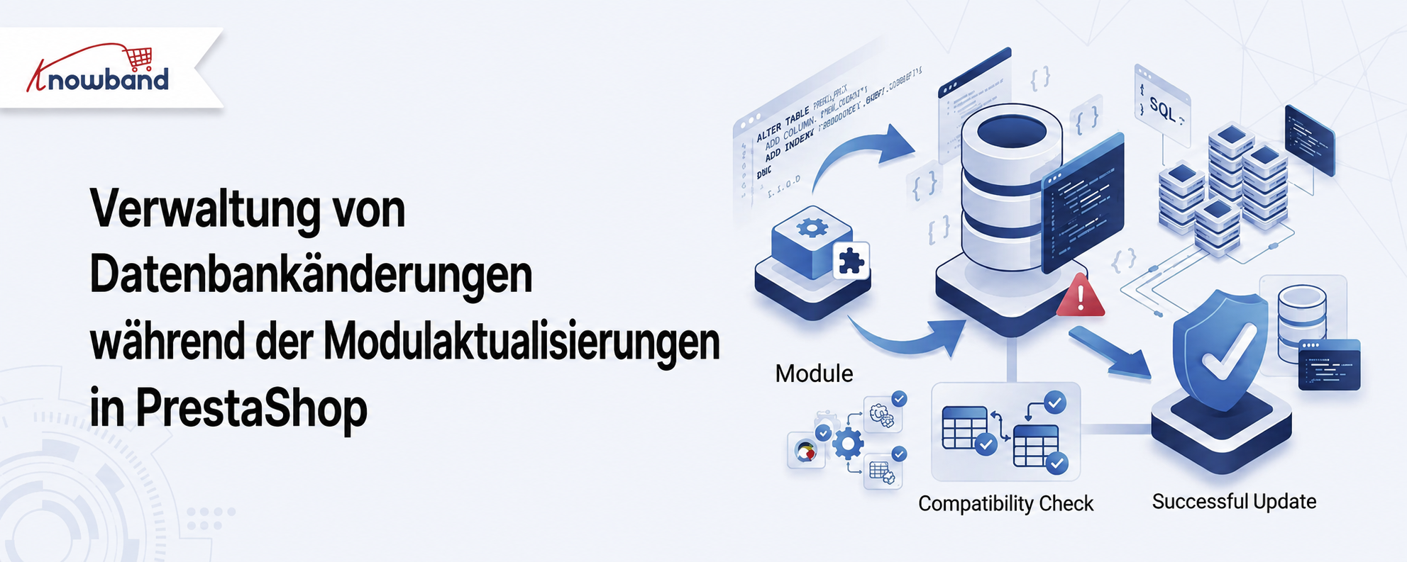 Verwaltung von Datenbankänderungen bei Modulaktualisierungen in PrestaShop