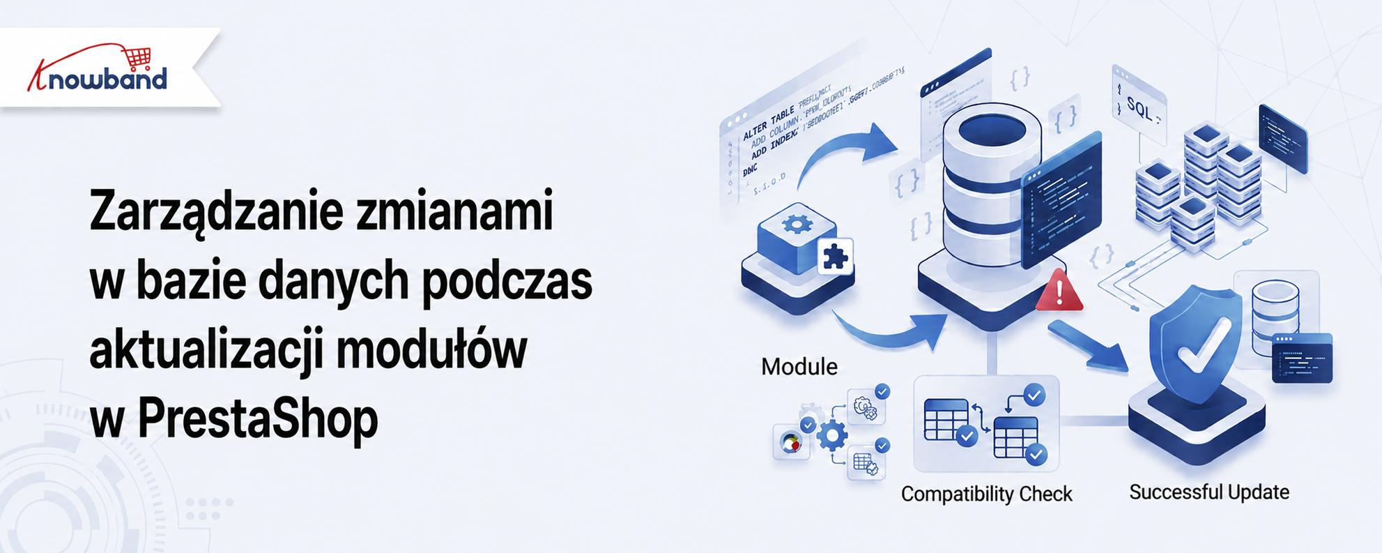 Zarządzanie zmianami w bazie danych podczas aktualizacji modułów PrestaShop – utrzymywanie spójności kodu i schematu