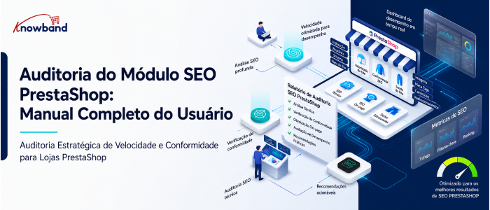 Módulo de Auditoria SEO para PrestaShop para análise de desempenho SEO do website