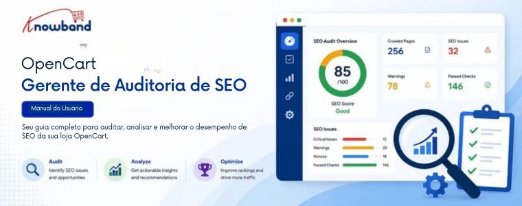 Manual do Usuário de Auditoria de SEO para OpenCart