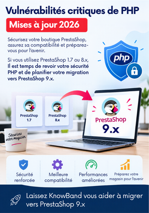 Bannière de vulnérabilité PHP