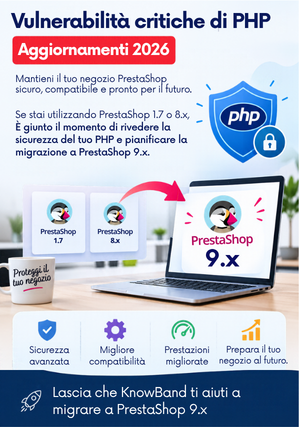Banner sulle vulnerabilità PHP