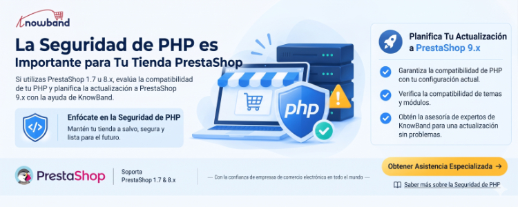 Vulnerabilidades críticas de PHP (octubre de 2026): Lo que todo propietario de una tienda PrestaShop debe hacer ahora