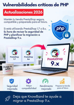 Banner de vulnerabilidad PHP
