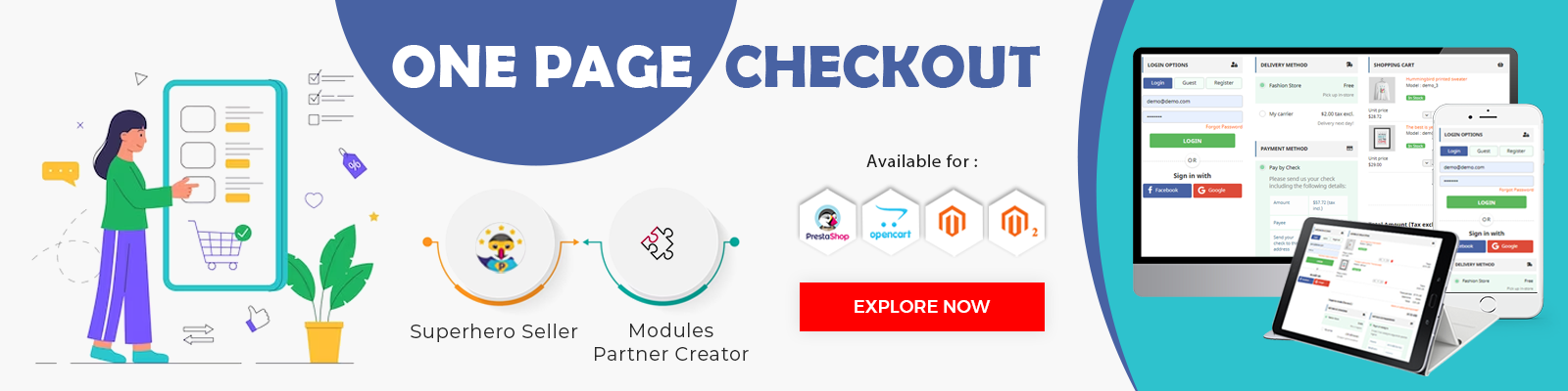 One Page Checkout (1000+ Satisfied customers))
